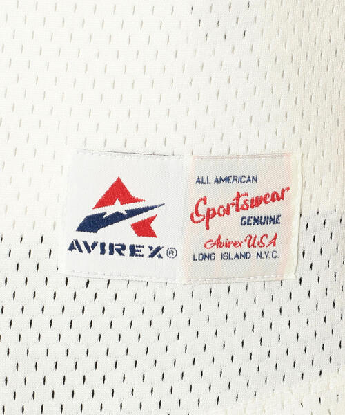 AVIREX(アヴィレックス)の「【直営店限定】メッシュ ベースボール シャツ / MESH BASEBALL SHIRT / アヴィレックス / AVIREX(シャツ/ブラウス・メンズ・ネイビー/ホワイト/ブラック・X-LARGE/LARGE/MEDIUM)」の12枚目の写真