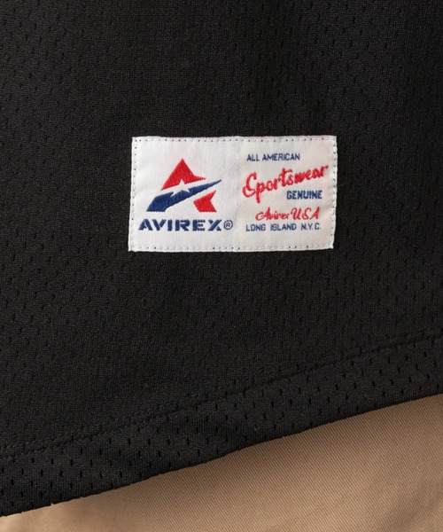 AVIREX(アヴィレックス)の「【直営店限定】メッシュ ベースボール シャツ / MESH BASEBALL SHIRT / アヴィレックス / AVIREX(シャツ/ブラウス・メンズ・ネイビー/ホワイト/ブラック・X-LARGE/LARGE/MEDIUM)」の15枚目の写真
