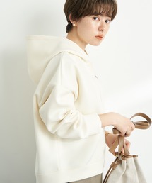 earth music&ecology | ツイルダンボールニットZIPパーカー(パーカー)