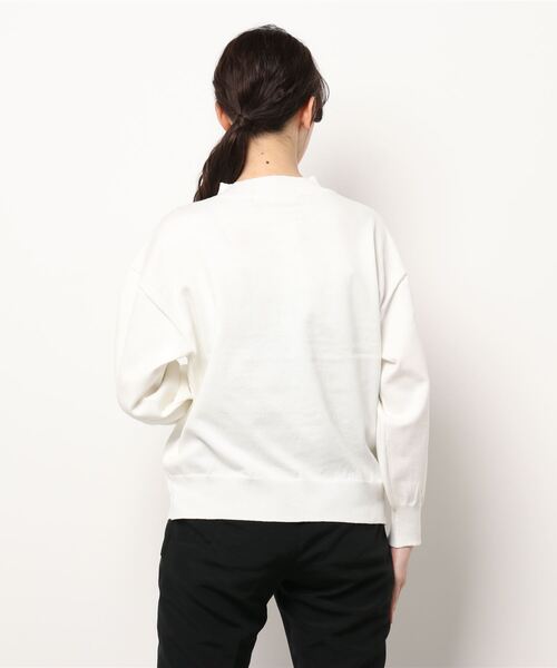 Lugnoncure（ルノンキュール）の「袖ボリュームニット（ニット/セーター・レディース・ブラック/オフホワイト/ブルー/グリーン・ﾌﾘ-）」の5枚目の写真