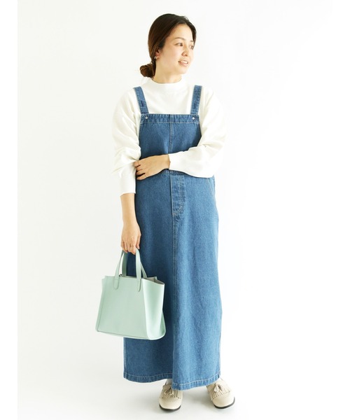 Lugnoncure（ルノンキュール）の「袖ボリュームニット（ニット/セーター・レディース・ブラック/オフホワイト/ブルー/グリーン・ﾌﾘ-）」の7枚目の写真