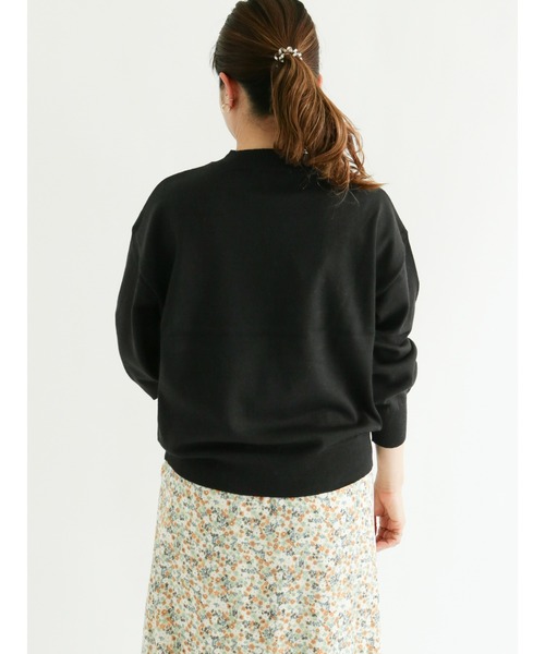 Lugnoncure（ルノンキュール）の「袖ボリュームニット（ニット/セーター・レディース・ブラック/オフホワイト/ブルー/グリーン・ﾌﾘ-）」の12枚目の写真