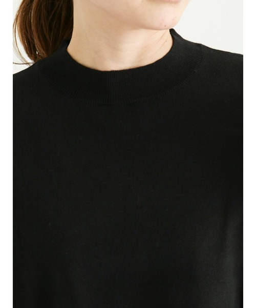 Lugnoncure（ルノンキュール）の「袖ボリュームニット（ニット/セーター・レディース・ブラック/オフホワイト/ブルー/グリーン・ﾌﾘ-）」の13枚目の写真