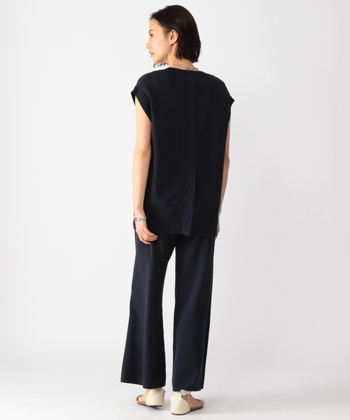 BARNYARDSTORM（バンヤードストーム）の「BARNYARDSTORM / バックボタンニット（ニット/セーター・レディース・ブラック/ネイビー/ピンク・0/1）」の20枚目の写真