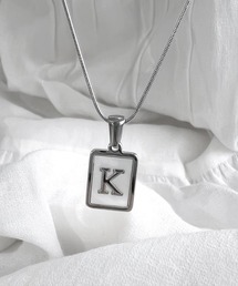 blackdia ocean | blackdia ocean イニシャルシェルスネークチェーンネックレス(ネックレス)