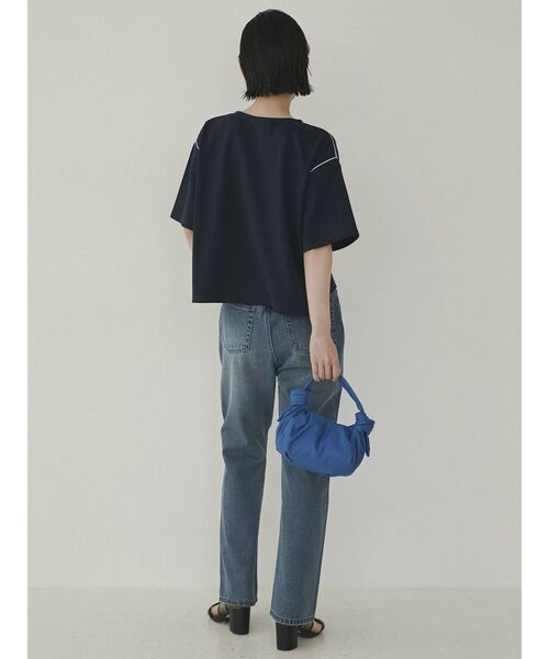 COTORICA(コトリカ)の「【THE DAYZ TOKYO】パイピングデザインT(Tシャツ/カットソー・レディース・ベージュ/ネイビー・FREE)」の17枚目の写真