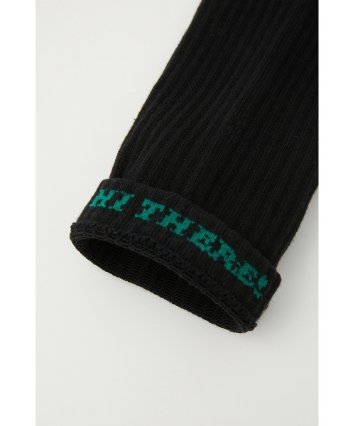 SLY(スライ)の「JQ SOCKS ジャガード ソックス(ソックス/靴下・レディース・ホワイト/ブラック/レッド・FREE)」の14枚目の写真