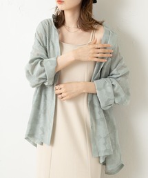 Kastane | シアージャガードレースシャツ(シャツ/ブラウス)