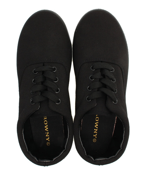 WEGO（ウィゴー）の「WEGO/厚底レースUPスニーカー（スニーカー・レディース・ホワイト/ブラック・MEDIUM/LARGE）」の10枚目の写真