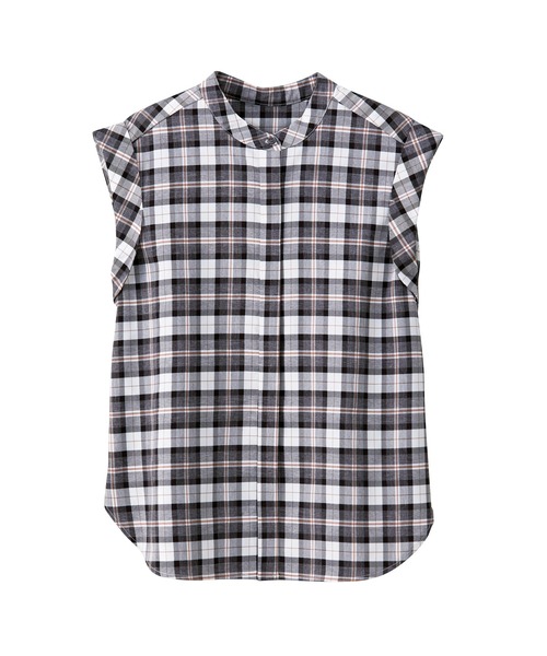 GeeRA(ジーラ)の「バックフリルシャツブラウス(シャツ/ブラウス・レディース・ブルー/ブラック・MEDIUM/LARGE/X-LARGE)」の17枚目の写真