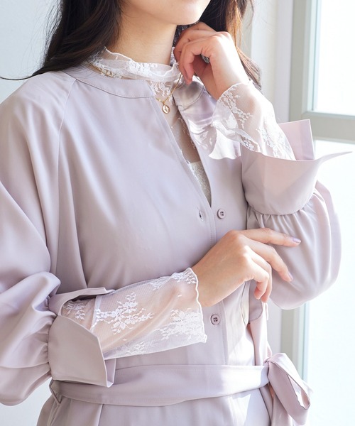 YU'NOW（ユナウ）の「ハイネックレースインナー（インナーウェア/肌着・レディース・オフホワイト/チャコールグレー/ブラック/ピンクベージュ・XX-LARGE/XXX-LARGE/X-LARGE/XXXX-LARGE/LARGE/MEDIUM）」の8枚目の写真