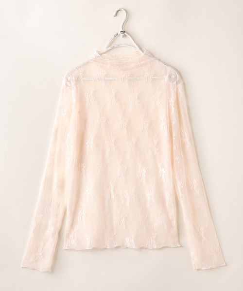 YU'NOW（ユナウ）の「ハイネックレースインナー（インナーウェア/肌着・レディース・オフホワイト/チャコールグレー/ブラック/ピンクベージュ・XX-LARGE/XXX-LARGE/X-LARGE/XXXX-LARGE/LARGE/MEDIUM）」の15枚目の写真