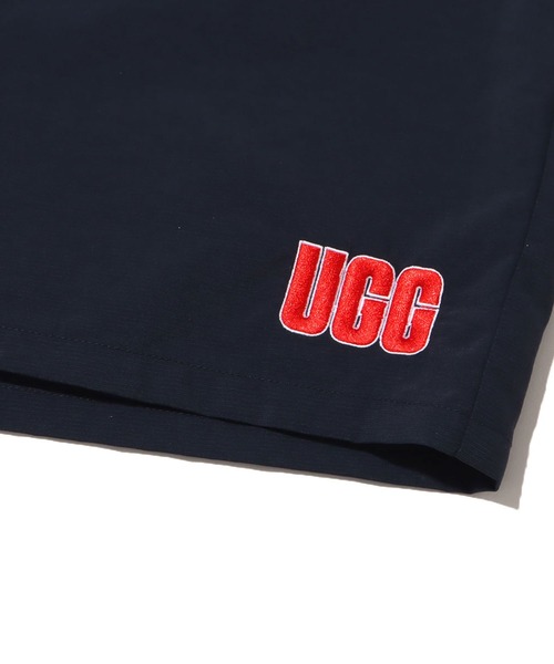 UGG(アグ)の「UGG@mos 裾ロゴ刺繍 ハーフパンツ / アグ スソロゴシシュウ ハーフパンツ(その他パンツ・レディース・ブラック/ベージュ/ネイビー・L/M)」の7枚目の写真