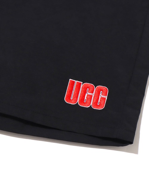 UGG(アグ)の「UGG@mos 裾ロゴ刺繍 ハーフパンツ / アグ スソロゴシシュウ ハーフパンツ(その他パンツ・レディース・ブラック/ベージュ/ネイビー・L/M)」の12枚目の写真