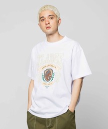 XLARGE | PIGMENT EMBLEM LOGO S/S TEE/ ピグメント加工　エンブレム　半袖　Tシャツ(Tシャツ/カットソー)