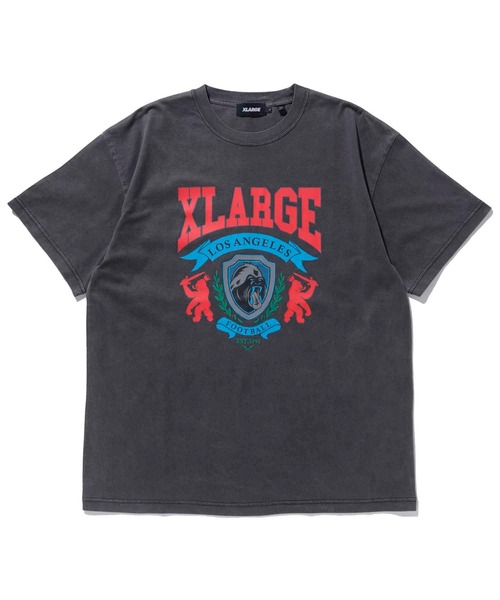 XLARGE（エクストララージ）の「PIGMENT EMBLEM LOGO S/S TEE/ ピグメント加工　エンブレム　半袖　Tシャツ（Tシャツ/カットソー・メンズ・ブラック/ネイビー/ホワイト・XL/M/L/S）」の13枚目の写真