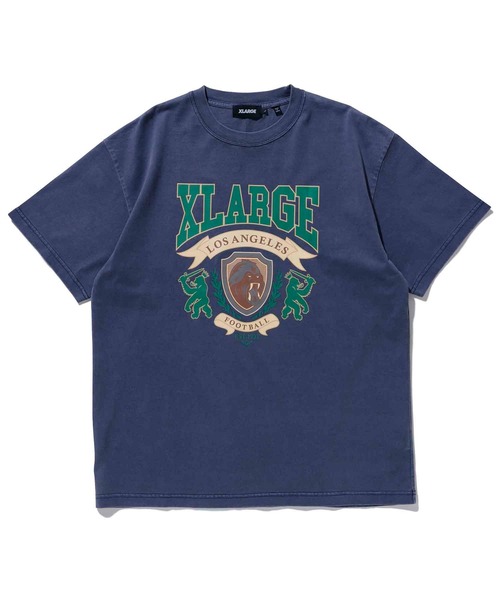 XLARGE（エクストララージ）の「PIGMENT EMBLEM LOGO S/S TEE/ ピグメント加工　エンブレム　半袖　Tシャツ（Tシャツ/カットソー・メンズ・ブラック/ネイビー/ホワイト・XL/M/L/S）」の14枚目の写真