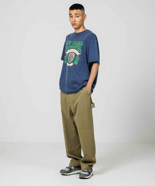 XLARGE（エクストララージ）の「PIGMENT EMBLEM LOGO S/S TEE/ ピグメント加工　エンブレム　半袖　Tシャツ（Tシャツ/カットソー・メンズ・ブラック/ネイビー/ホワイト・XL/M/L/S）」の10枚目の写真