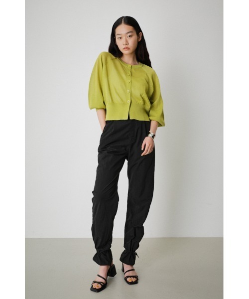 AZUL by moussy（アズールバイマウジー）の「WATER REPELLENT JOGGER PANTS/ウォーターリぺレントジョガーパンツ（その他パンツ・レディース・ブラック/ダークオレンジ/ダークグリーン・SMALL/MEDIUM）」の5枚目の写真