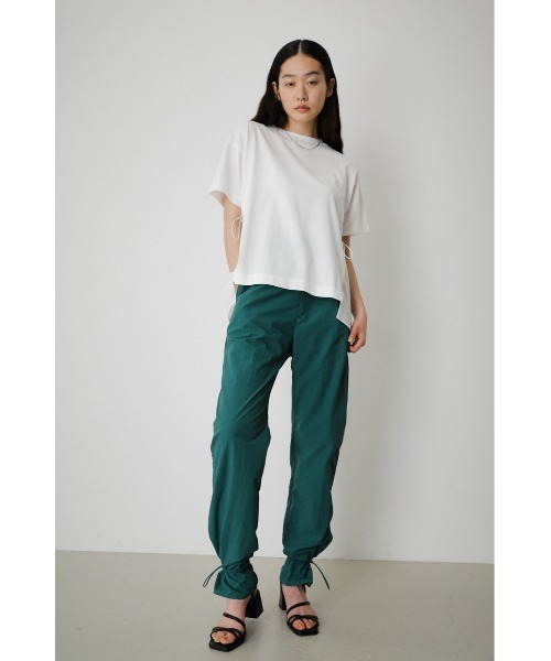 AZUL by moussy（アズールバイマウジー）の「WATER REPELLENT JOGGER PANTS/ウォーターリぺレントジョガーパンツ（その他パンツ・レディース・ブラック/ダークオレンジ/ダークグリーン・SMALL/MEDIUM）」の14枚目の写真