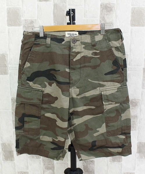 AVIREX（アヴィレックス）の「FATIGUE SHORTS ファティーグショーツ（カーゴパンツ・メンズ・ブラック/オリーブ/カーキ/カモフラージュ/グレー系カモフラージュ・M/L/XL/XXL）」の17枚目の写真