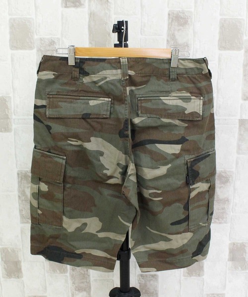 AVIREX（アヴィレックス）の「FATIGUE SHORTS ファティーグショーツ（カーゴパンツ・メンズ・ブラック/オリーブ/カーキ/カモフラージュ/グレー系カモフラージュ・M/L/XL/XXL）」の16枚目の写真