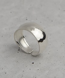 「ieLS」SV925 シルバー ユニセックス デザイン リング フリーサイズA