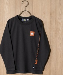 【30】〔LOGOS/ロゴス〕天竺袖プリントロングスリーブTシャツ
