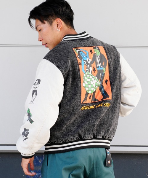 VOLCOM（ボルコム）の「VOLCOM/ボルコム バックプリント ジャケット