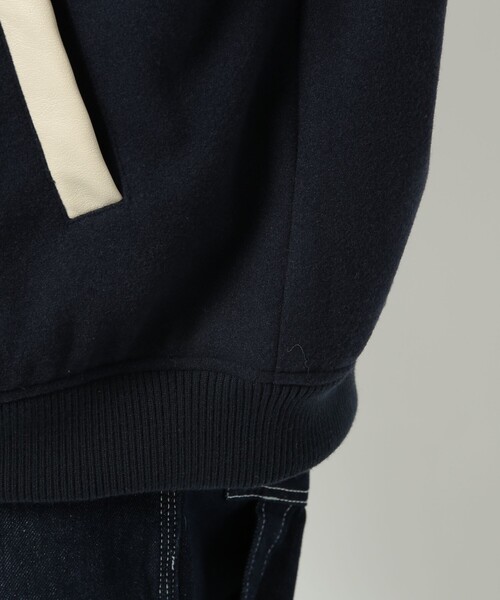 coen（コーエン）の「リラックスメルトンスタジャン（スタジャン・メンズ・グレー/ネイビー・MEDIUM/LARGE/X-LARGE/SMALL）」の10枚目の写真