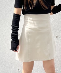 one way | ハイウエスト台形スカート(スカート)