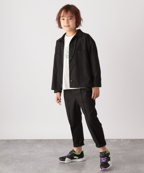 GLOBAL WORK（グローバルワーク）の「サマ楽テーパードパンツ/269098（その他パンツ・キッズ・ブラック/ダークブラウン/オレンジ/グリーン/グレー・110cm/100cm/120cm/130cm/140cm/150cm/160cm）」の6枚目の写真