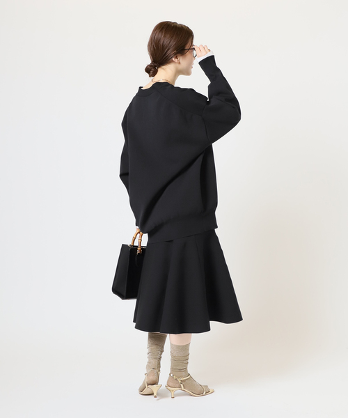 IENA（イエナ）の「パールボタン ミラノリブVネックカーディガン