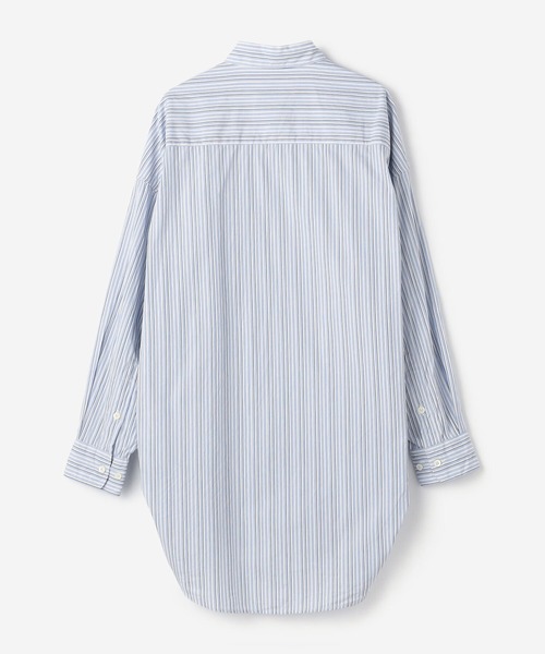 GYMPHLEX(ジムフレックス)の「Gymphlex | レギュラーカラー ワイドシャツ STRIPE WOMEN(シャツ/ブラウス・レディース・ブルー系その他5/グリーン系その他/ブルー系その他・12)」の10枚目の写真