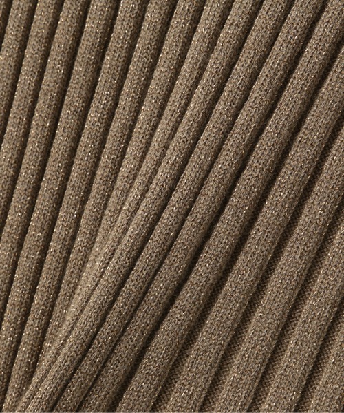 PROPORTION BODY DRESSING（プロポーションボディドレッシング）の「＜Ｅ＞ラメリブパフスリーブニット / 1212275901（ニット/セーター・レディース・ブラック/オフホワイト/ブラウン系その他・FREE）」の22枚目の写真