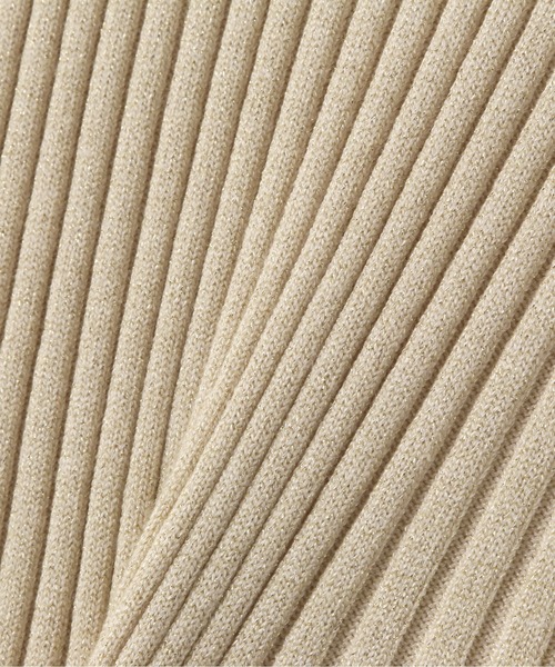 PROPORTION BODY DRESSING（プロポーションボディドレッシング）の「＜Ｅ＞ラメリブパフスリーブニット / 1212275901（ニット/セーター・レディース・ブラック/オフホワイト/ブラウン系その他・FREE）」の14枚目の写真