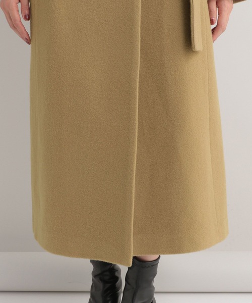 Andemiu（アンデミュウ）の「メルトンスタンドコート280998（チェスターコート・レディース・ブラック/ブラウン/オレンジ・SMALL/MEDIUM）」の6枚目の写真