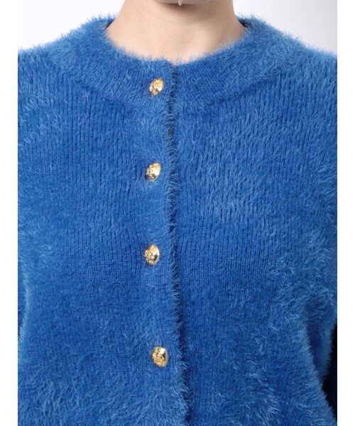 EMODA（エモダ）の「コンパクトニットカーディガン（カーディガン/ボレロ・レディース・ブラック/アイボリー/イエロー/ブルー・FREE）」の16枚目の写真