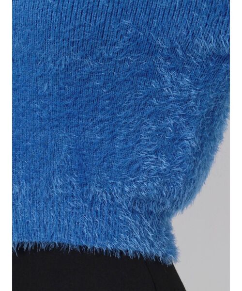 EMODA（エモダ）の「コンパクトニットカーディガン（カーディガン/ボレロ・レディース・ブラック/アイボリー/イエロー/ブルー・FREE）」の10枚目の写真