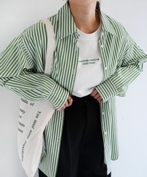 ミニエンブロイダリーロゴ長袖Tシャツ