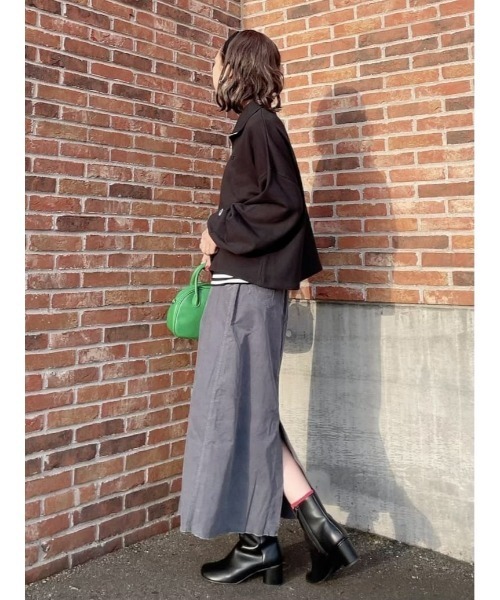 Champion（チャンピオン）の「【Champion】無地ハーフジップ（スウェット・レディース・ブラック/ホワイト/グリーン/グレー・L/M）」の21枚目の写真