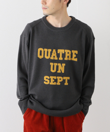 417 EDIFICE | 417 インターシャニット(ニット/セーター)