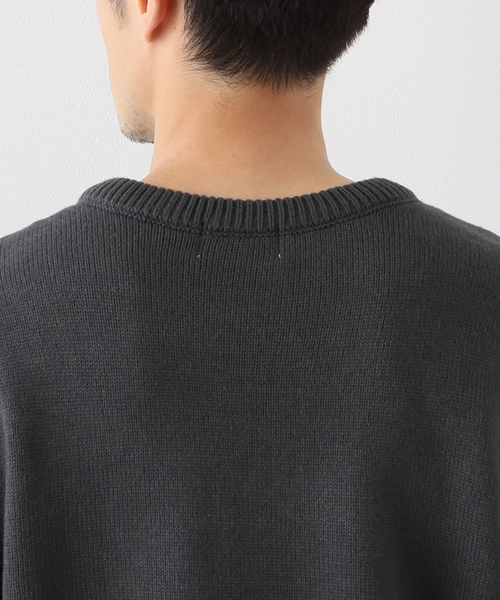 417 EDIFICE（フォーワンセブンエディフィス）の「417 インターシャニット（ニット/セーター・メンズ・チャコールグレー/ブラウン/アイボリー・MEDIUM/LARGE）」の9枚目の写真