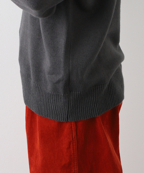 417 EDIFICE（フォーワンセブンエディフィス）の「417 インターシャニット（ニット/セーター・メンズ・チャコールグレー/ブラウン/アイボリー・MEDIUM/LARGE）」の12枚目の写真