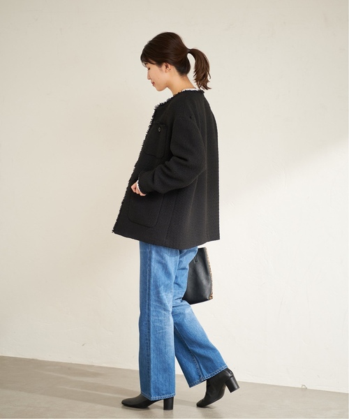 【新品】【23AW】JOURNAL STANDARD ツイードジャケット コート 新品】【23AW】JOURNAL STANDARD ツイードジャケット コート 【公式通販】