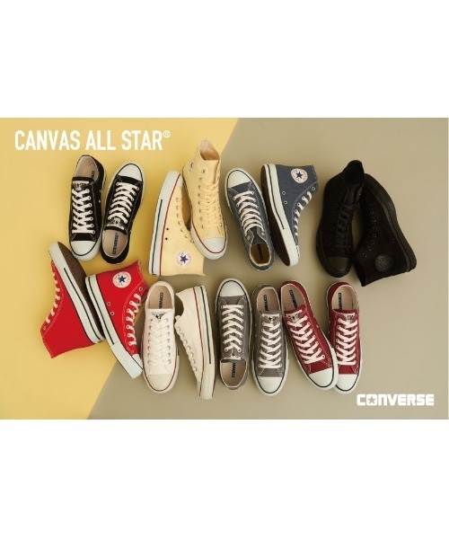 CONVERSE(コンバース)の「CONVERSE/コンバース/CANVAS ALL STAR HI(スニーカー・メンズ・ホワイト/ブラック/チャコール/ホワイト系2・8/9/8.5/9.5/7/7.5)」の7枚目の写真