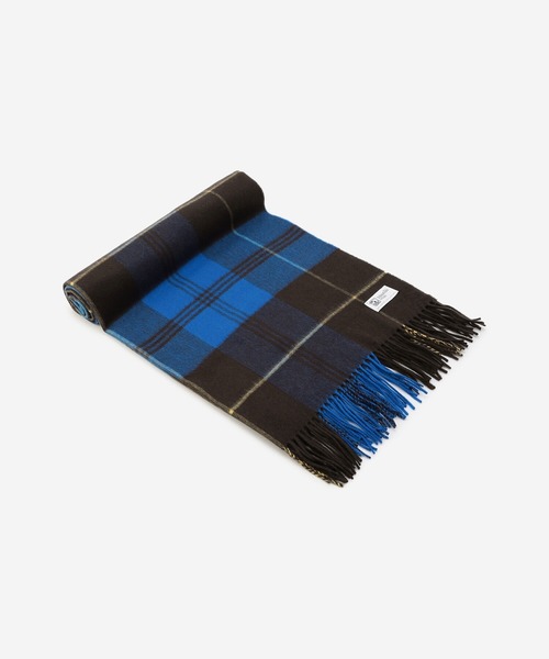 Johnstons of Elgin（ジョンストンズオブエルガン）の「Johnstons | カシミヤストール 190x70（ストール/ショール・レディース・ベージュ/ブラック/A/G/B/I/H/グレー/D/E/C/F/ダークネイビー・ONE/ONE SIZE）」の13枚目の写真