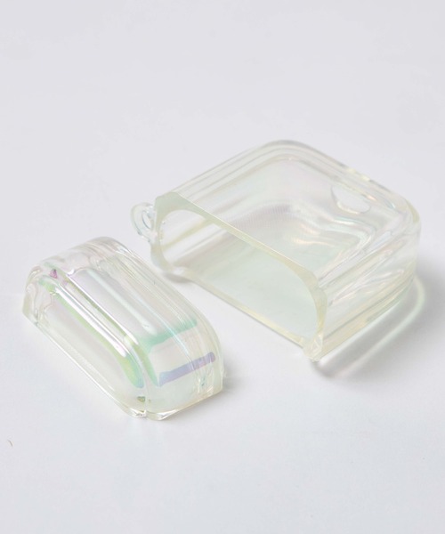 WEGO（ウィゴー）の「WEGO/オーロララウンドAirPods/AirPods Proケース（ヘッドフォン/イヤホン・レディース・その他1/その他2・FREE）」の4枚目の写真