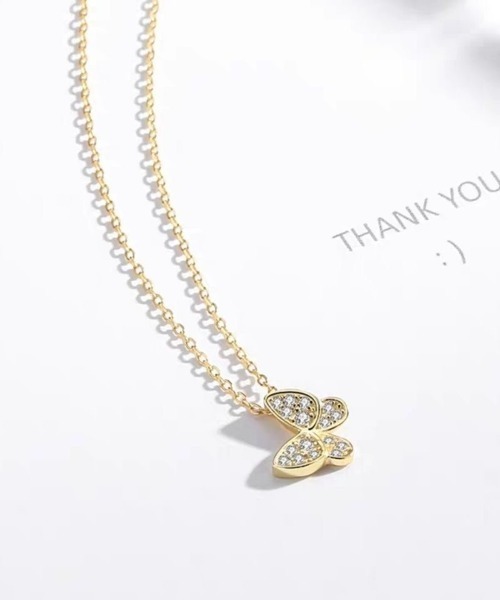 国内発送【COPPING ZONE】Y2K バタフライ ネックレス 関税送料込 Y2K Butterfly Necklace – Copping Zone