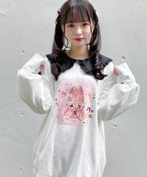 ROJITA×フォーティーンコラボ量産型女子フリルBIGトレーナー